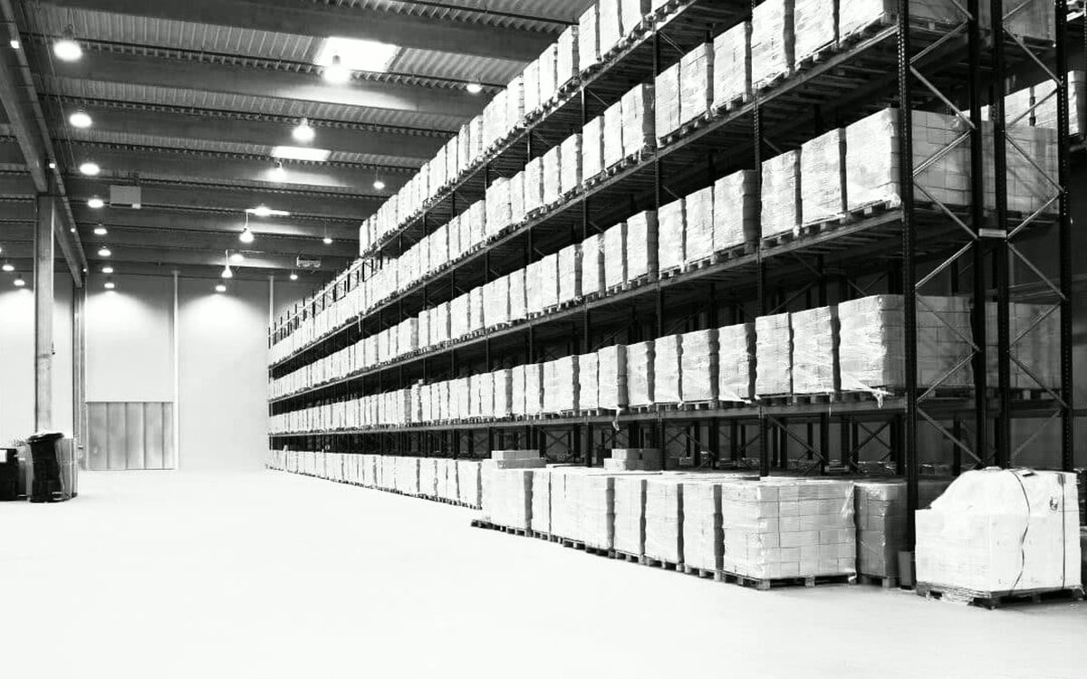 Estructura metálica para bodegas