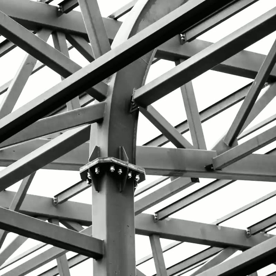 Viga metálica estructural