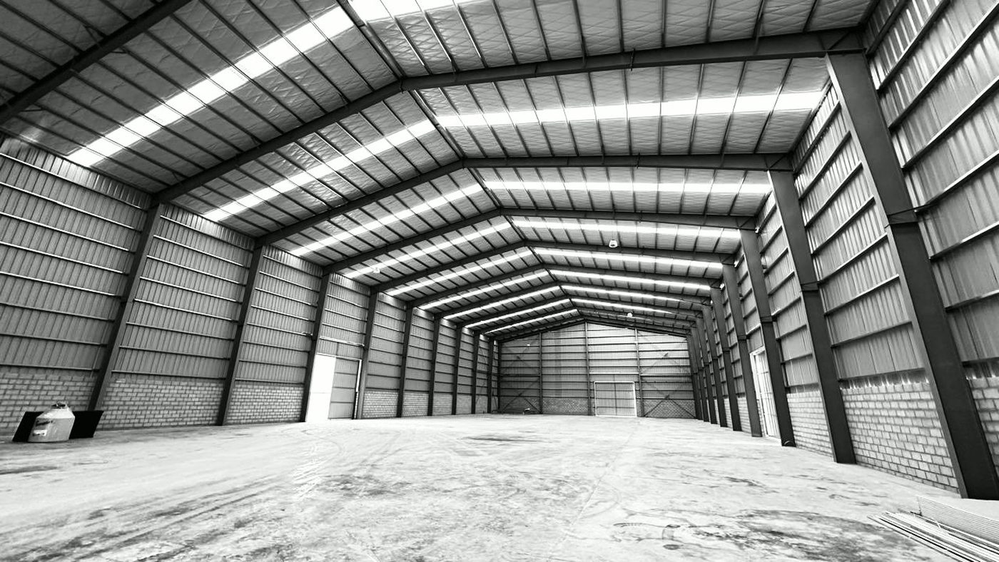 Estructura metálica para naves industriales